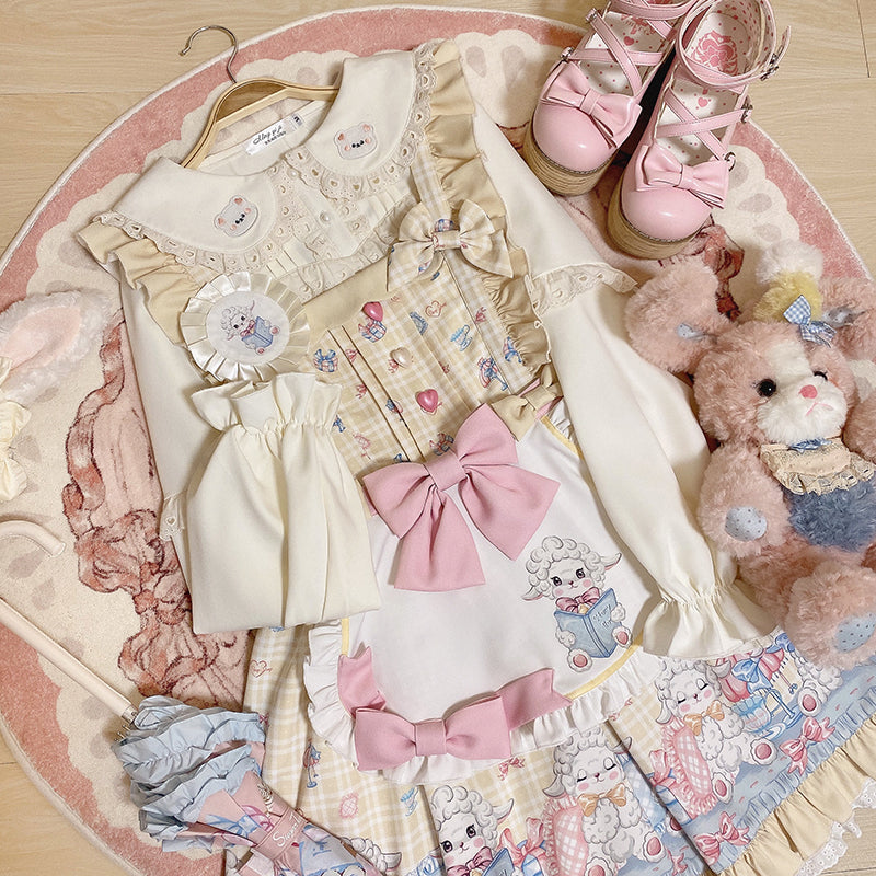 Goat Baa Bedtime Story Kawaii Lolita JSK - image 10