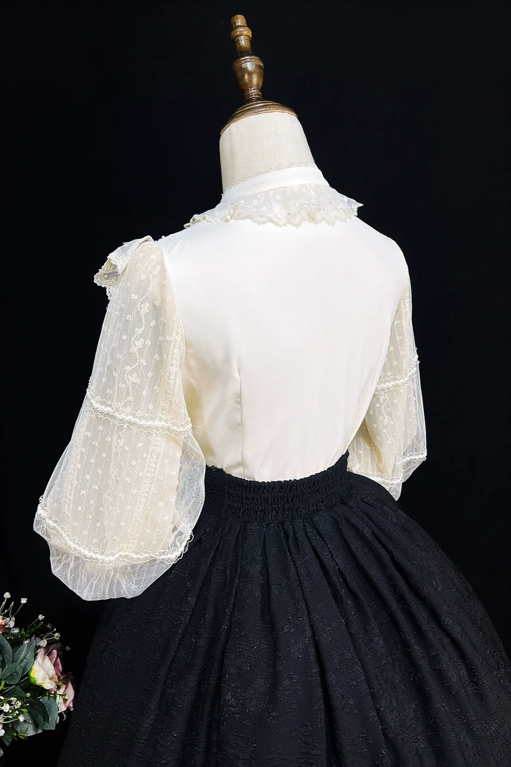 The Heart of the Rose - Elegant Retro Lolita Skirt High Waist SK Blouse - image 13