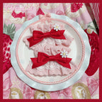 Creamy Celestial - Sweet Lolita Cuffs Handmade Lace Cuffs - image 12