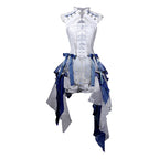 Blue Dragon Bone Ouji Lolita Shorts Suit with Trailing - image 16