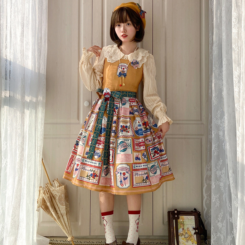 Berry Rose Lolita Accessories Collection KC Beret Necklace - image 29