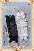 Mirror Doll - Old School Lolita Tiered Hem JSK with Polka Dot Lace and Accessories - image 48