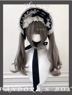 Light Gothic Lolita Wig, Green-Toned Ash Grey - image 5