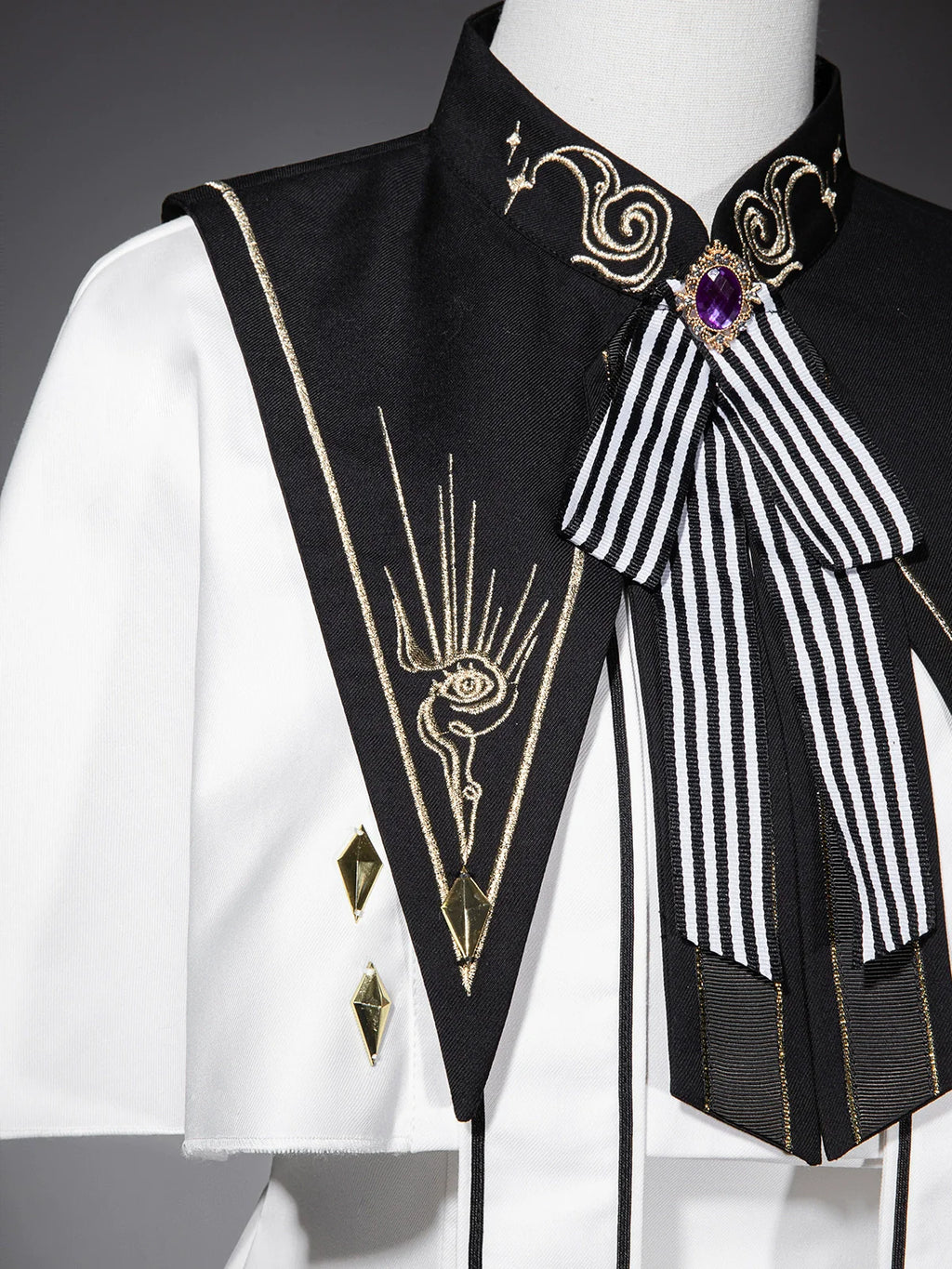 Eye of Truth Elegant Gothic Lolita Embroidered Dress Suit - image 11