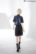 Summer Ouji Lolita Print Loose Shirt Outfit - image 10
