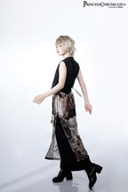 Night Instructions Printed Ouji Trousers - image 2