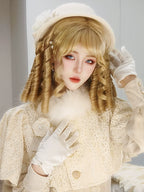 Sparkling 33cm Lolita Court Wig with Roman Curls - image 1