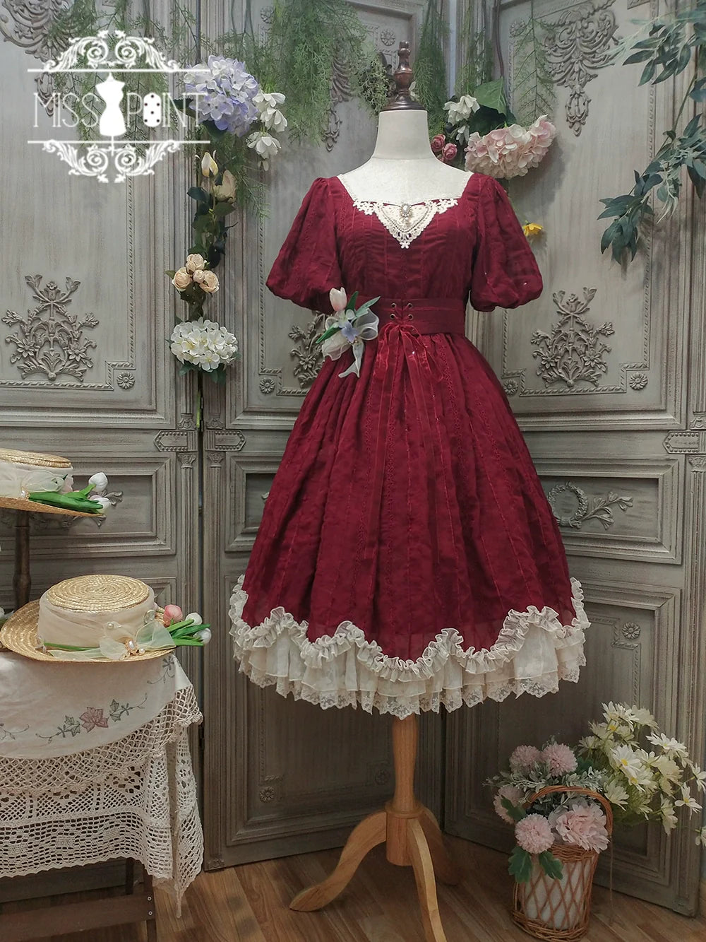 Tulip - Classic Lolita Short Sleeve OP Dress - image 43