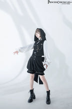 Desperate Bunny - Ouji Lolita Vest Shorts Set - image 17