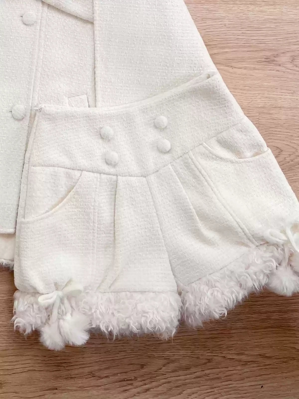 Rabbit & Bear - Winter Kawaii Lolita Cape and Shorts - image 28