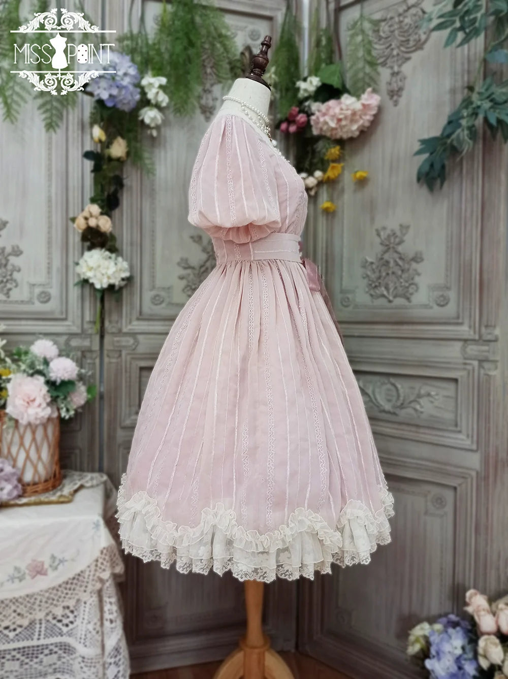Tulip - Classic Lolita Short Sleeve OP Dress - image 14