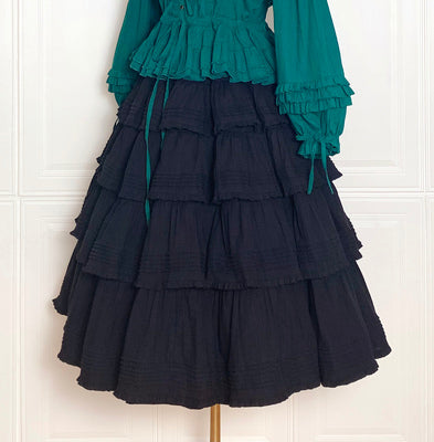 Heidi Cotton Lolita Tiered SK Skirt - image 7