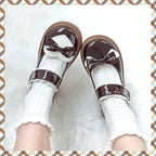Cute Milkmaid Round Toe Multicolor Lolita Shoes - image 2