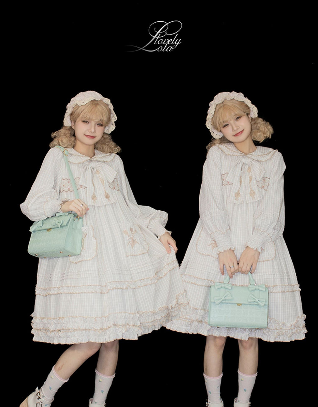 Sweet Heart Embossed Chocolate Lolita Bag - image 15
