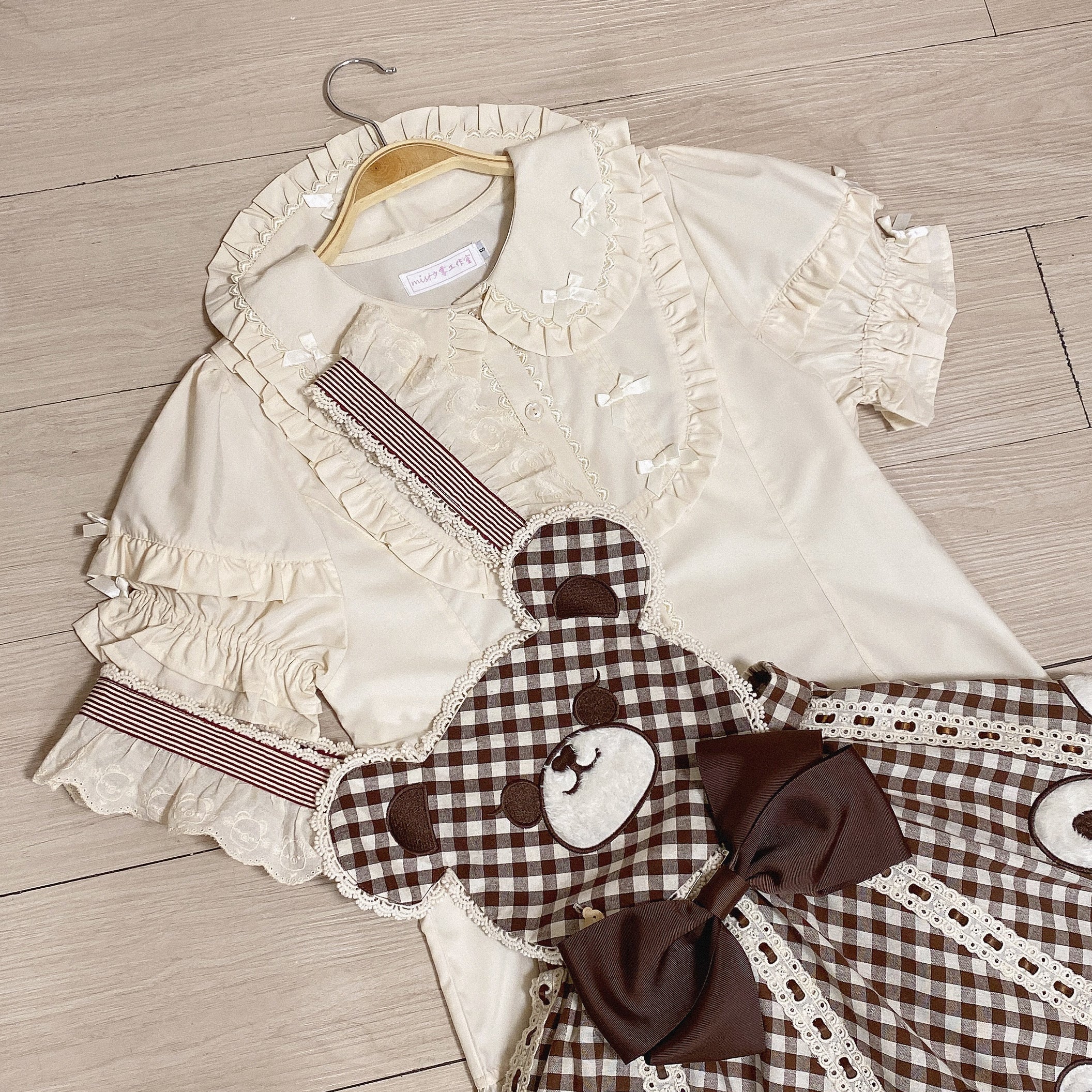 Creamy Condensed Milk - Kawaii Lolita Short-Sleeve Shirt - image 4