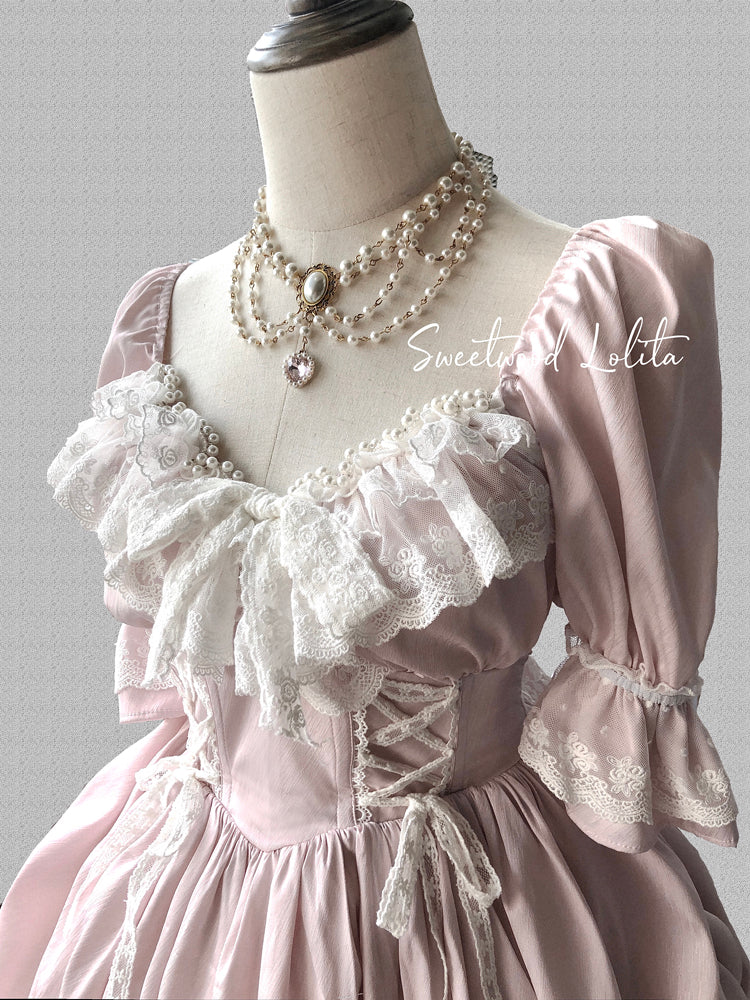 CLA Vintage French Lolita OP Dress - image 85