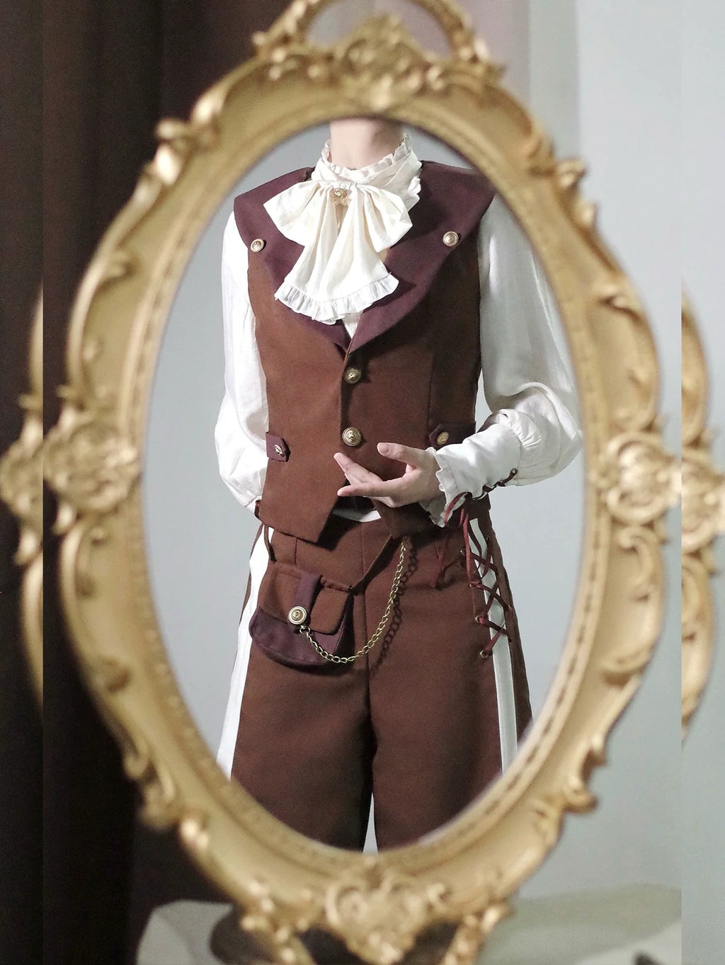 Pirate Guide - Vintage Lolita Suit Vest JSK Dress - image 18