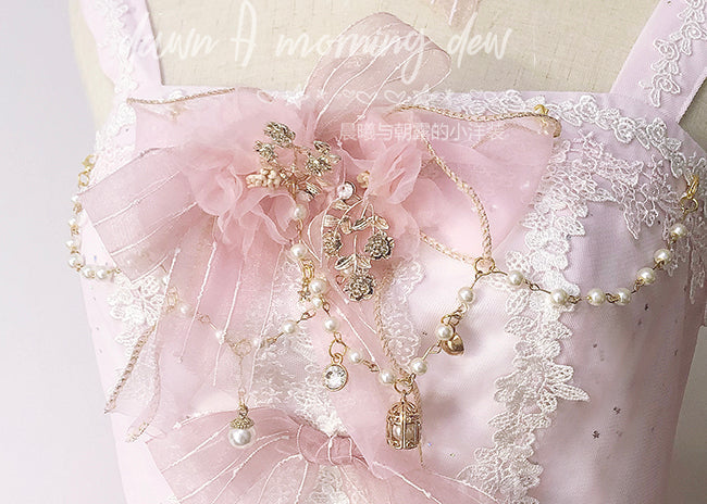 Flower Wedding Lolita Accessories Headdress Set - image 34