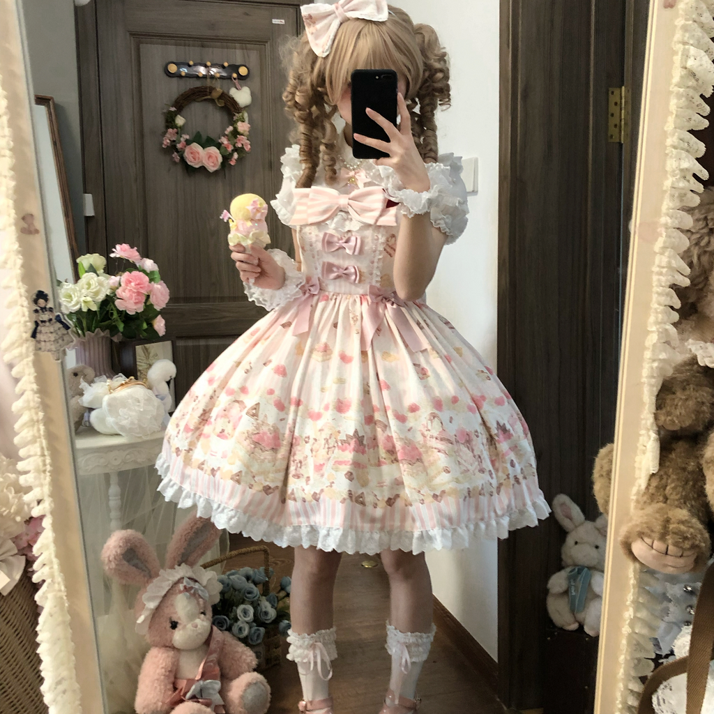 Strawberry Dessert Sweet Lolita JSK - image 4