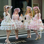 Candlelight Sonata - Sweet Lolita Long-Sleeve OP Dress - image 14