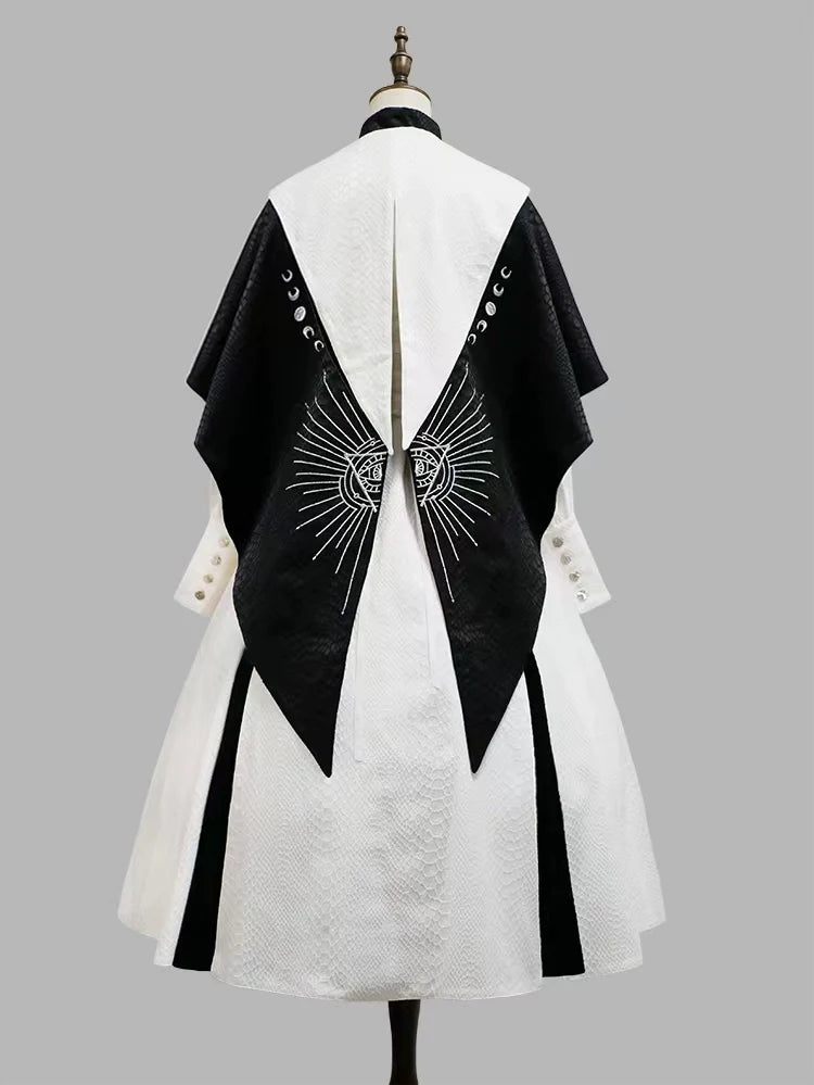 Dragon Scale - Gothic Lolita JSK Dress Goth Coat - image 21