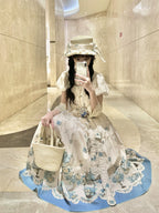 Floral and Bird Series - Classic Lolita JSK Dress, Floral Print - image 43