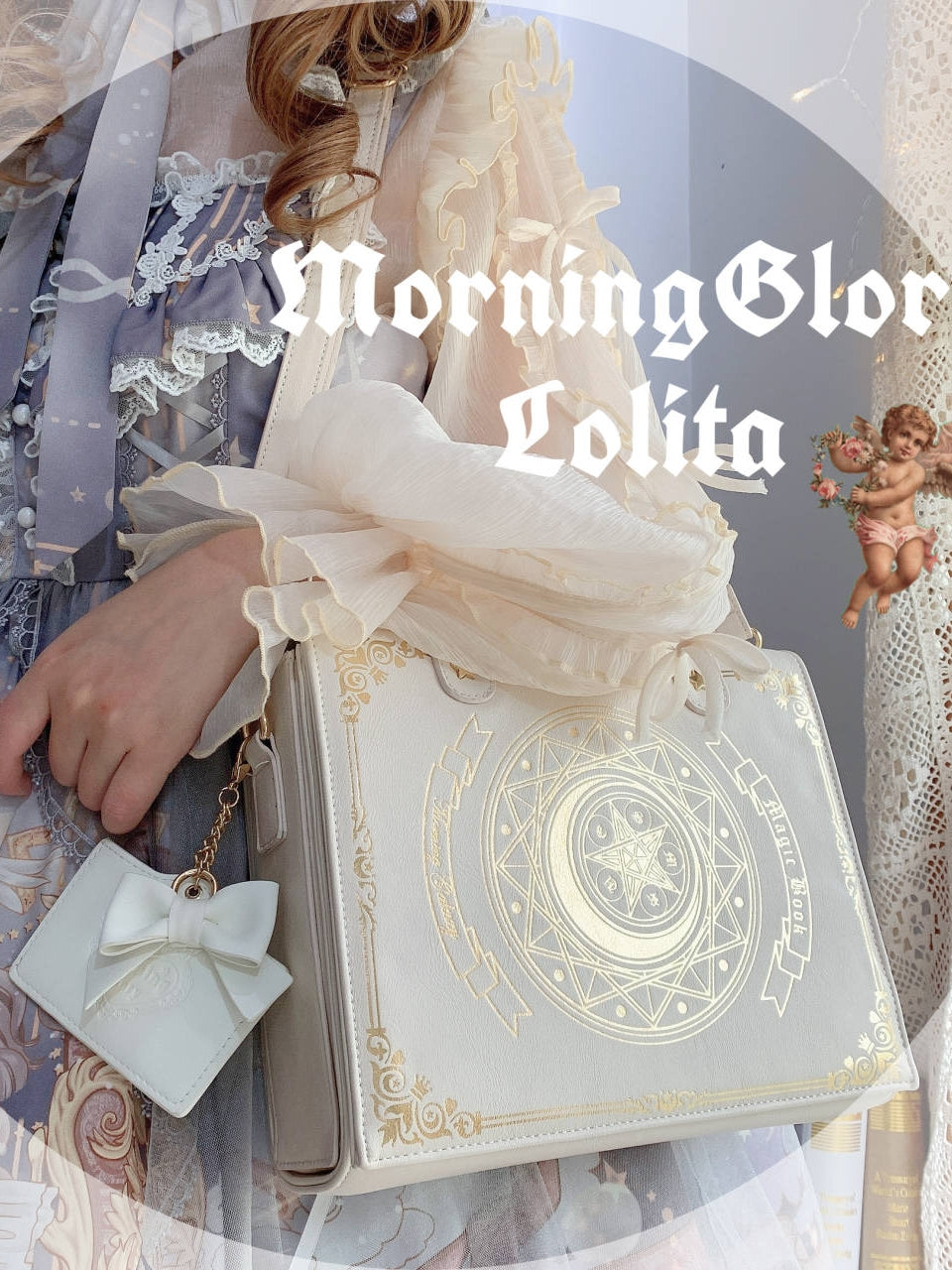 The Star-Moon Grimoire - Sweet Lolita Crossbody Bag - image 3
