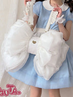 Satin Butterfly Bow Bag Versatile Elegance Lolita Bag - image 9
