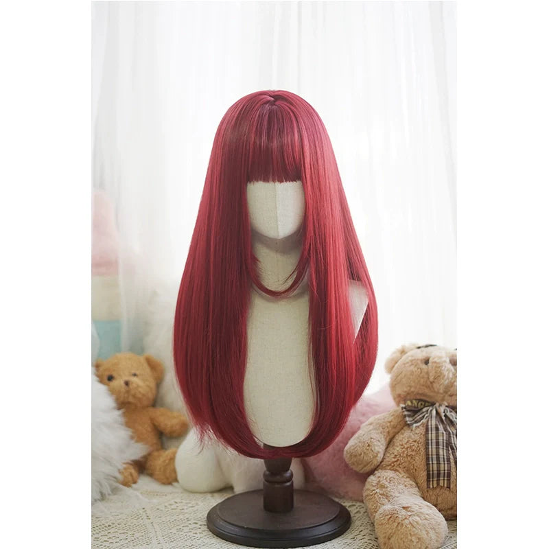 Daily Lolita Wig Matte Color Long Wigs - image 1