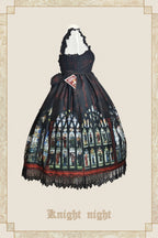 The Saint Priest - Stained Glass Lolita JSK Dress - image 4
