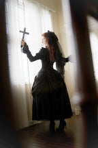Gothic Fishbone Corset Lolita SK and Shirt Set - image 10