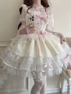 Fleeting Isle - Sweet Lolita Ballet Style JSK Dress - image 28