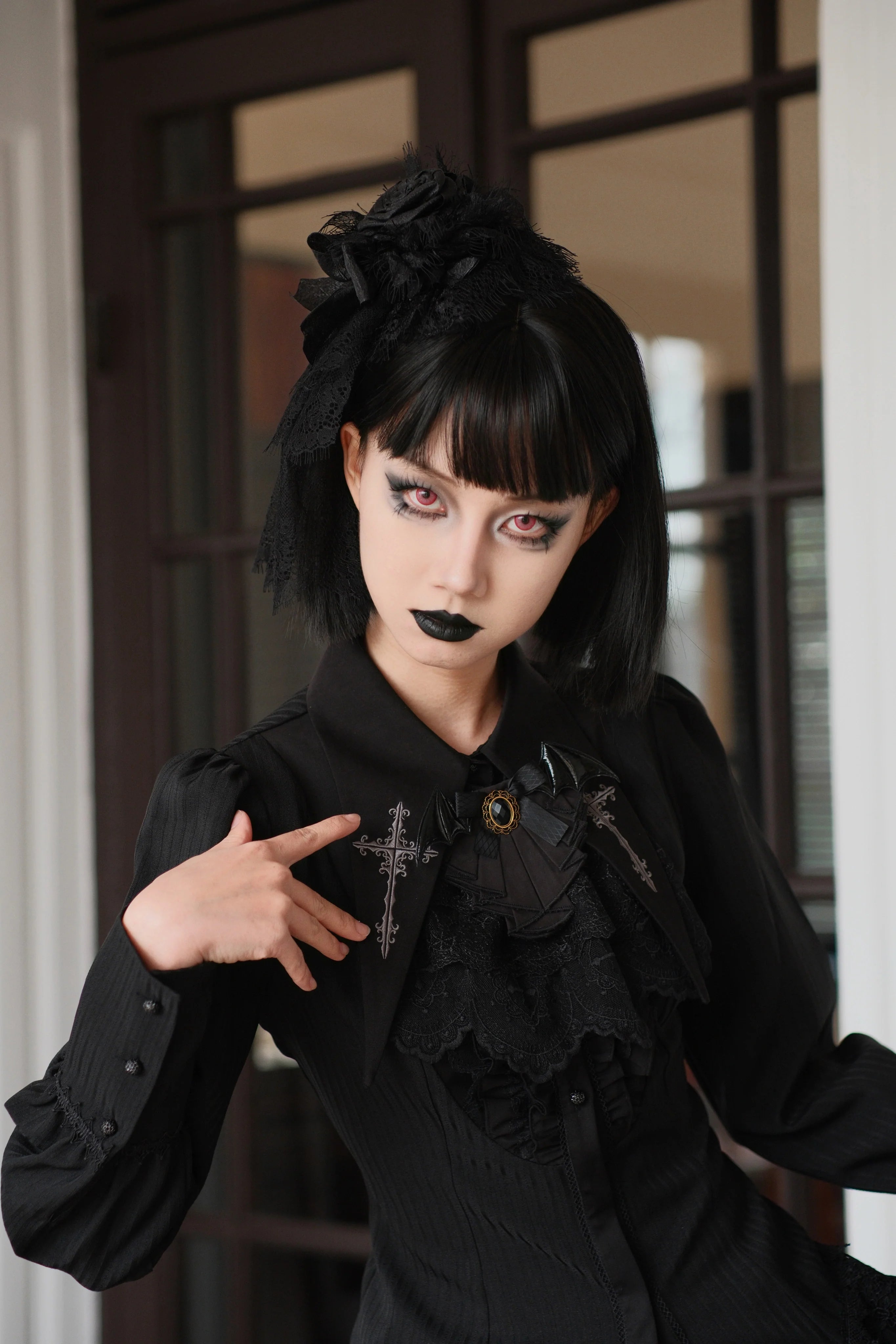 Elegant Lolita Bib Lace Lolita Accessory - image 18