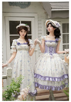 Iris Secret Twins Lolita OP and Bodice JSK Series and Accessories - image 5