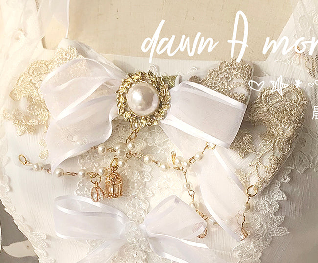 Flower Wedding Lolita Accessories Headdress Set - image 35