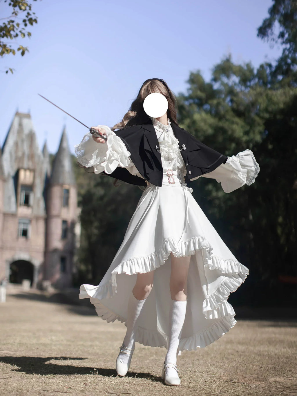 Night & Day Sonata Ouji Lolita Shirt and Pants Set - image 25