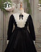 Vintage Elegant Velvet OP Dress - image 93
