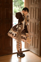 Chocolate Milk Pie - Sweet Lolita JSK Dress Summer Salopette - image 14