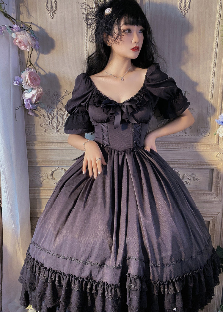 CLA Vintage French Lolita OP Dress - image 57