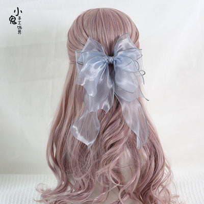Large Bowknot Sweet Lolita Headdress - image 8