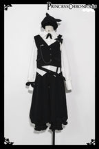 Secret Morning News - Vintage Ouji Lolita Vest Blouse Bloomers - image 1