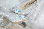 Mermaid Seashell - Sweet Lolita Heels with Detachable Chains - image 13