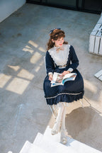 Rose Silhouette - Vintage Classic Lolita OP - image 20