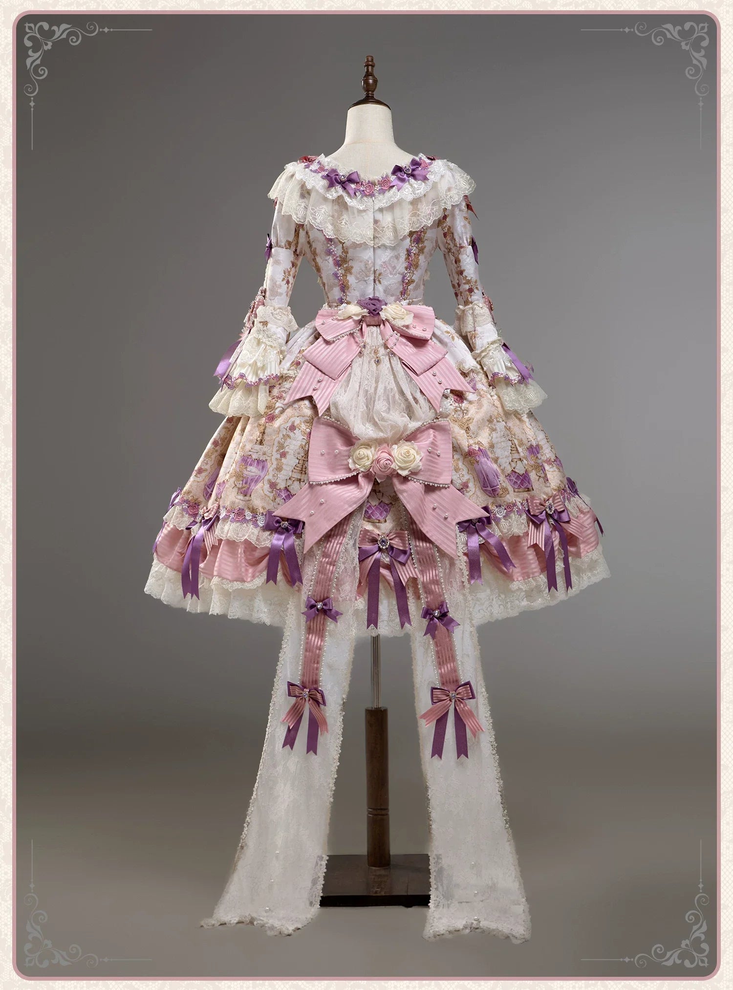 Antique Gem Fragrance - Classic Lolita OP and JSK Dress Sets - image 5