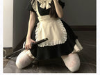 Kiss Kiss - Vintage Maid Lolita OP Dress and Apron - image 19