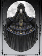 Astro Cat - Gothic Lolita OP Suit Witch Lolita Dress and Shawl - image 17