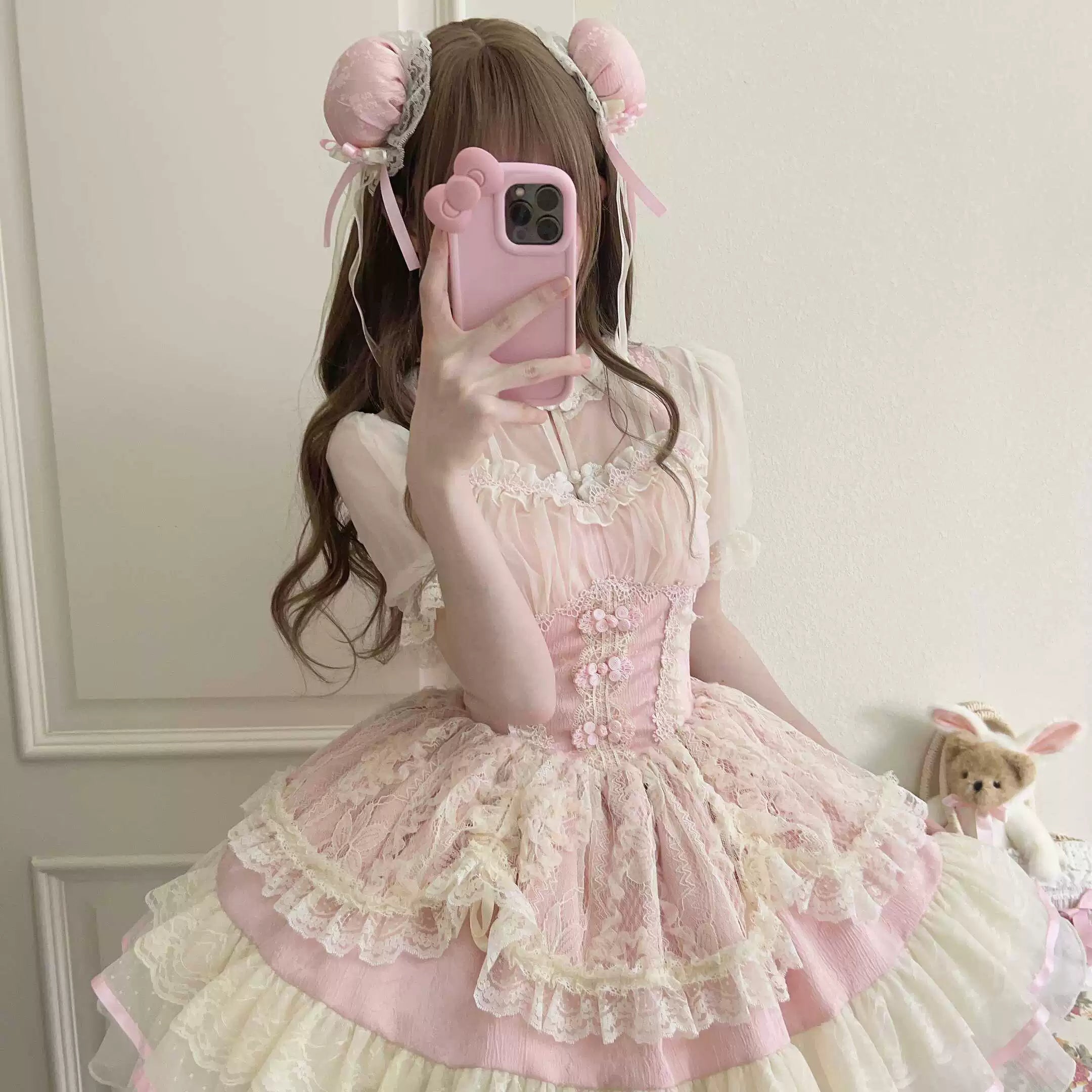 Hua Ji Fu Lei - Qi Lolita JSK Dress and Ballet Innerwear Set - image 9