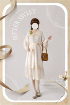 Elegant Lolita Shirt and Midi Skirt Options - image 5