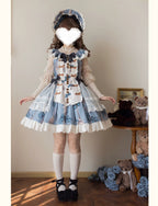 Witch's Banquet - Printed Doll-like Sweet Lolita OP, Apron-like Front and Accessories - image 14