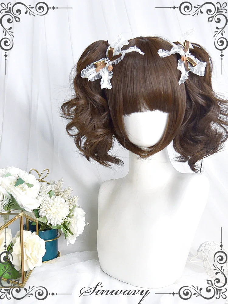 Pandora's Box - Lolita Short Wig with Cute Double Ponytails - image 25